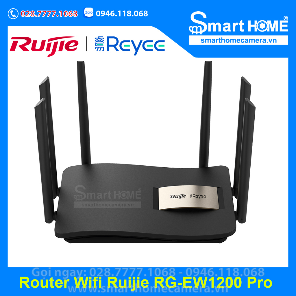 Thiết bị mạng Router Wifi Ruijie RG-EW1200 Pro