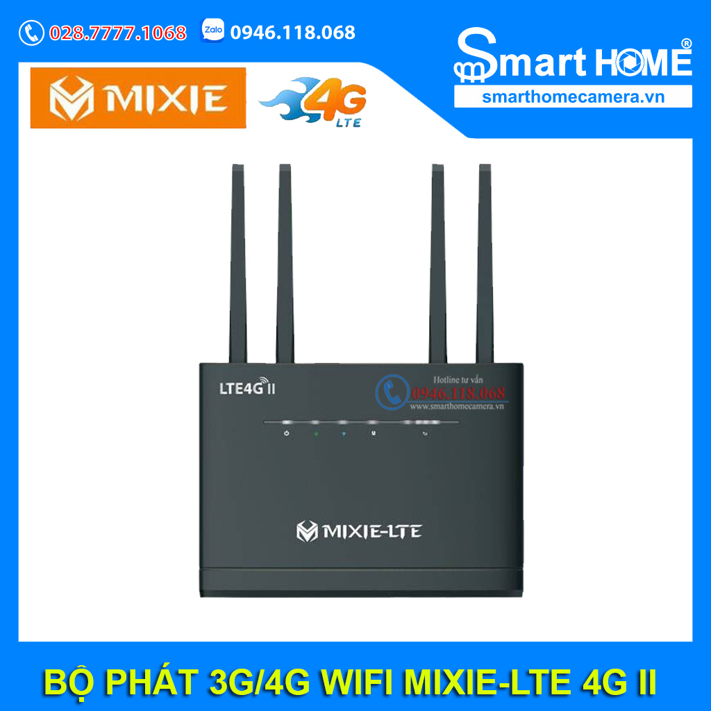 BỘ PHÁT 3G/4G WIFI MIXIE-LTE 4G II