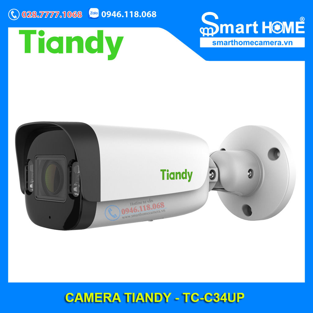 Camera Tiandy TC-C32UP Spec: W/E/Y/M/H/4mm/V4.0 - Camera IP Super Starlight Tiandy 2.0Mpx H265