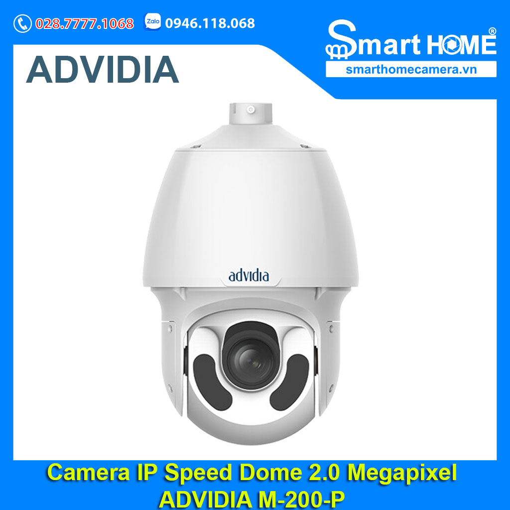 Camera ADVIDIA M-200-P - Camera IP Speed Dome Advidia 2.0MP H265